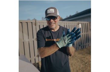 Image of Fish Monkey Filet Gripper Glove, Neon Green Royal, L/XL, FM13-NGRROY-L/XL