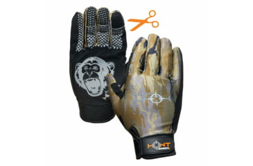 Image of Fish Monkey Free Style Hunt Fishing Glove, Moss, 2XL, HM711-MOSS-XXL