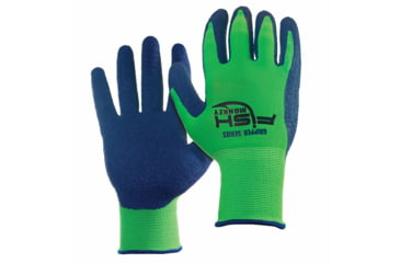 Image of Fish Monkey Gripper Glove, Neon Green Royal, L/XL, FM12-NGRROY-L/XL