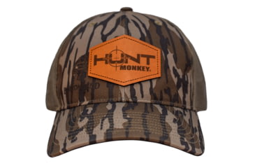 Image of Fish Monkey Hunt Genuine Leather Applique Hat, Original Bottomland, One size, HM802-OBL