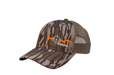 Image of Fish Monkey Hunt Left Panel Embroidery Hat, Original Bottomland, One size, HM801-OBL