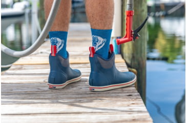 Image of Fish Monkey Mini Crew Guide Series Socks, Royal, L, SM225-RYL-L