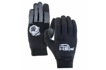 Image of Fish Monkey Monkey Hands Glove Liner, Black, S/M, FM34-BL-S/M