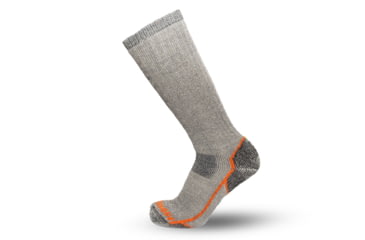 Image of Fish Monkey OTC Yeti Series Heavyweight Over The Calf Socks, Grey, XL, SM425-GRY-XL