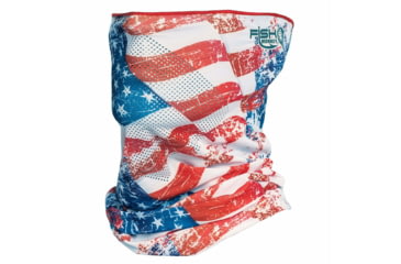 Image of Fish Monkey Performance Face Guard, Americana, One size, FM40-AMER