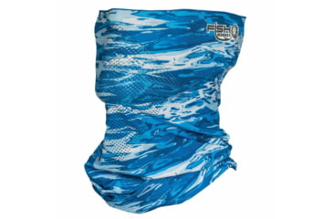 Image of Fish Monkey Performance Face Guard, Blue Water Camo, One size, FM40-BLWTRCAM