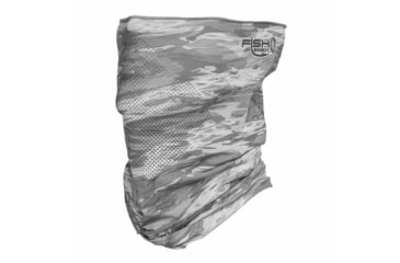 Image of Fish Monkey Performance Face Guard, Grey Water Camo, One size, FM40-GREYWTRCAM