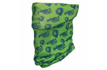 Image of Fish Monkey Performance Face Guard, Neon Green, One size, FM40-NEOGR
