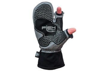 Image of Fish Monkey Stealth Dry-Tec Heavyweight Mitten, Grey, XL, FM39-GRY-XL
