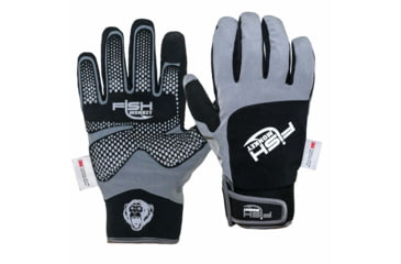 Image of Fish Monkey Stealth Dry-Tech Insulated Glove, Grey, L, FM38-GRY-L