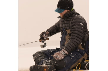 Image of Fish Monkey Tundra Premium Insulated Mitten Glove, Fall Water Camo, M, FM25-FALLWTRCAM-M