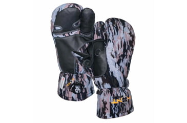 Image of Fish Monkey Wildcat Dry-Tec Flip-Finger Mitten, Hardwood, L, HM702-L