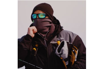 Image of Fish Monkey Yeti Fleece Balaclava, Black, One size, FM42-BL