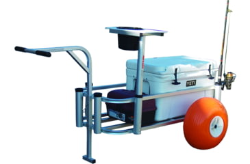 Image of Fish-N-Mate Large Surf &amp; Pier Cart w/Poly Wheels No Front Wheel, 310