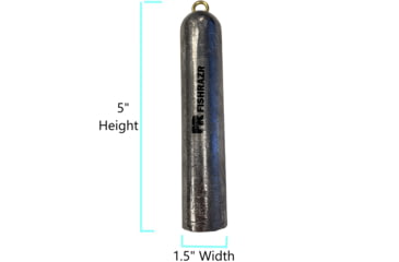 Image of Fish Razr 3lb Deep Drop Lead Weight, DD03