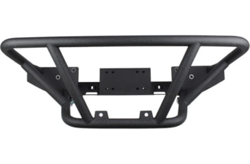 Image of Fishbone Offroad Fishbone Front Winch Bumper w/Full Grille Guard, Jeep Wrangler JK 2007 - 2018, Black Textured, FB22005