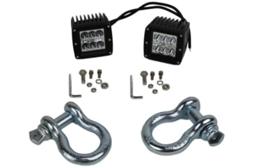 Image of Fishbone Offroad Fishbone Front Winch Bumper w/Full Grille Guard, Jeep Wrangler JK 2007 - 2018, Black Textured, FB22005