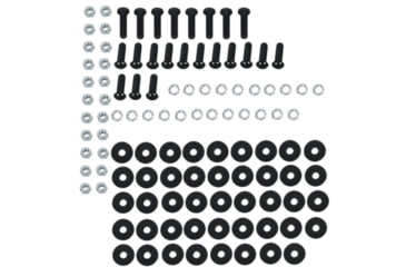 Image of Fishbone Offroad Fishbone Front Winch Bumper w/Full Grille Guard, Jeep Wrangler JK 2007 - 2018, Black Textured, FB22005