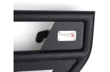 Image of Fishbone Offroad Front and Rear Tube 4 Doors, Jeep Wrangler JK 2007 - 2018, Black Textured, FB24022