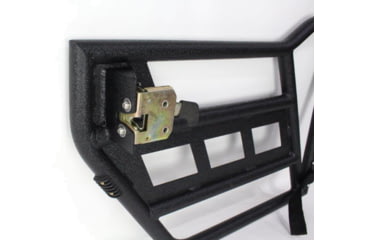 Image of Fishbone Offroad Front and Rear Tube 4 Doors, Jeep Wrangler JK 2007 - 2018, Black Textured, FB24022