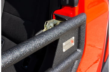 Image of Fishbone Offroad Front and Rear Tube Doors, Jeep Wrangler JL 2018 - 2020, Black Textured, FB24086