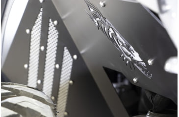 Image of Fishbone Offroad Front JL Inner Fenders for Jeep Wrangler JL 2018 - 2021/Gladiator 2019 - 2021, Black Powder Coat Aluminum, FB33193F