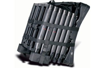 Image of Fisher Security M-Scope 110V Portable Walkthrough Security Metal Detector, Black, MSCOPE-110