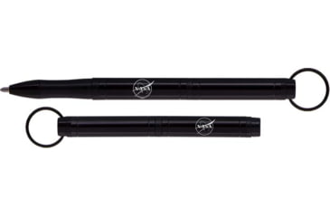 Image of Fisher Space Pen Backpacker Keyring Space Pen with NASA Meatball Logo, Black, BP/B-NASAMB