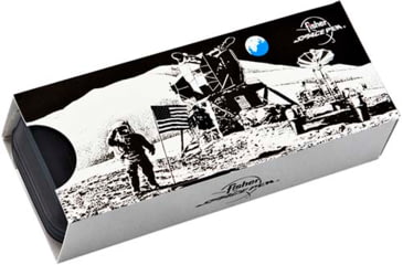 Image of Fisher Space Pen Backpacker Keyring Space Pen with NASA Meatball Logo, Black, BP/B-NASAMB