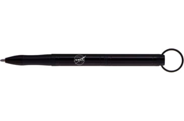 Image of Fisher Space Pen Backpacker Keyring Space Pen with NASA Meatball Logo, Black, BP/B-NASAMB