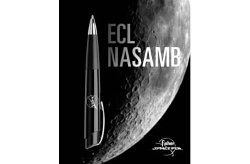 Image of Fisher Space Pen Eclipse Space Pen with NASA Meatball Logo, Black, ECL-NASAMB