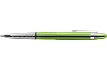 Image of Fisher Space Pen Lime Green Powder Coated with Clip FSP400LGCL