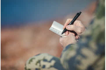 Image of Fisher Space Pen Writes Upside Down Ballpoint Pen, Black, CLUTCH