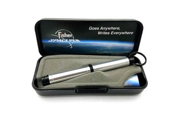 Image of Fisher Space Pen Backpacker Aluminum w/Key Chain Space Pen, Silver 9004526