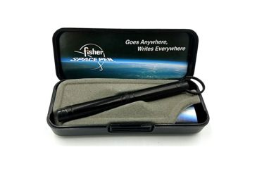Image of Fisher Space Pen Backpacker Aluminum w/Key Chain Space Pen, Black 9004530