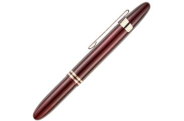 Image of Fisher Space Pen Maroon Lacquered with Gold Clip FSP400MGCL