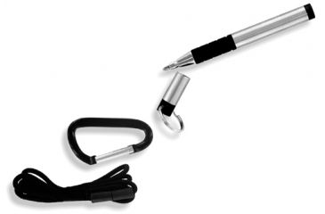 Image of Fisher Space Pen Trekker Tactical Pen, Blk., w/Key Ring, Lanyard, &amp; Carabiner FSPT725B