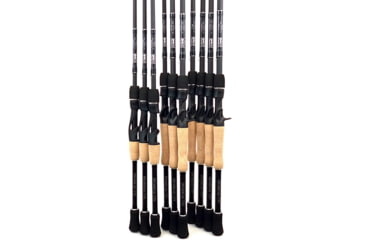 Image of Fitzgerald Fishing All Purpose Series Rods, Medium Spinning, Black, 7ft0in, AP70MS