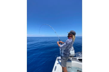 Image of Fitzgerald Fishing AquaFin Series Rods. Medium Fast, Silver, 7ft6in, AF76MF