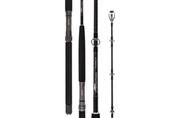 Image of Fitzgerald Fishing Stunner X Series Offshore Rods, X Heavy Conventional, Black, 6ft6in, STX66XH