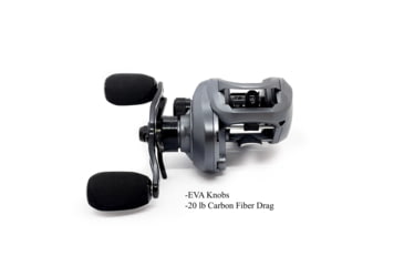 Image of Fitzgerald Fishing VLD10 Reels, 7.2 Gear, Left Hand, Silver, VLD10-721-L