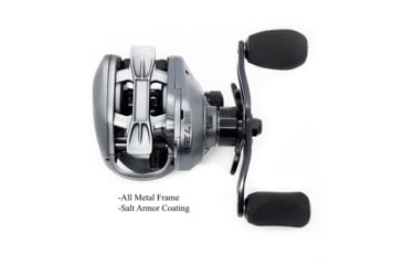 Image of Fitzgerald Fishing VLD10 Reels, 7.2 Gear, Left Hand, Silver, VLD10-721-L