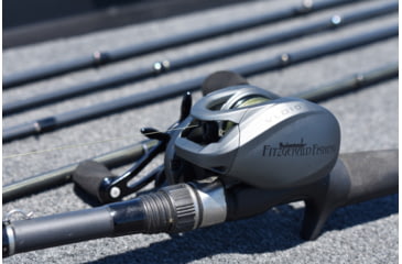 Image of Fitzgerald Fishing VLD10 Reels, 7.2 Gear, Left Hand, Silver, VLD10-721-L