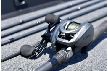 Image of Fitzgerald Fishing VLD10 Reels, 7.2 Gear, Left Hand, Silver, VLD10-721-L