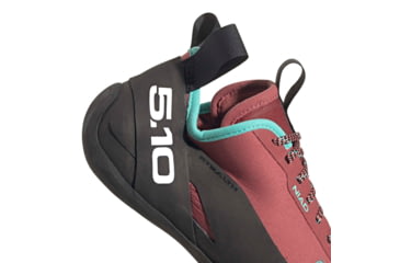 Image of Five Ten Niad Lace Climbing Shoes - Womens, Core Black/Core Black/Acid Mint, 7, FW2874-001-7