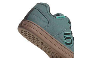 Image of Five Ten Freerider Canvas Shoes - Womens, Hazy Emerald/Core Black/Acid Mint, 8.5, GZ4656-8.5