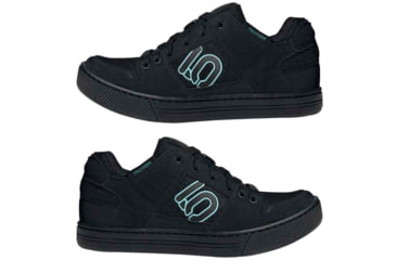 Image of Five Ten Freerider Shoes - Womens, Core Black/Acid Mint/Core Black, 6.5, FX4449-6.5