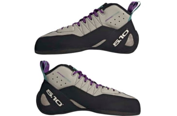 Image of Five Ten Grandstone Climbing Shoes - Mens, Sesame/Core Black/Active Purple, 13, BC0866-13