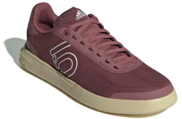 Image of Five Ten Sleuth DLX Canvas Shoes - Womens, Quiet Crimson/Ftwr White/Sandy Beige, 7, GZ9867-7