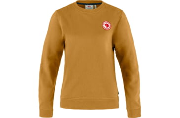 Image of Fjallraven 1960 Logo Badge Sweater - Womens, Acorn, Medium, F87230-166-M